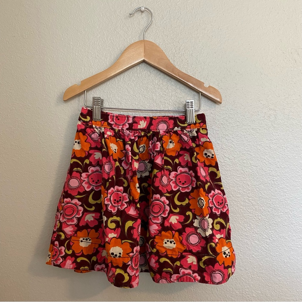 Vintage Oshkosh B’gosh corduroy floral skirt